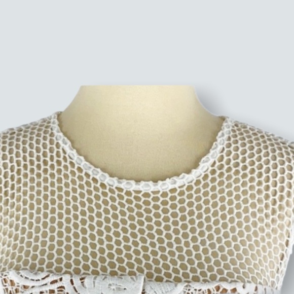 Revolve ELLIATT Serenity Cold Shoulder Lace Sheath - Picture 13 of 13